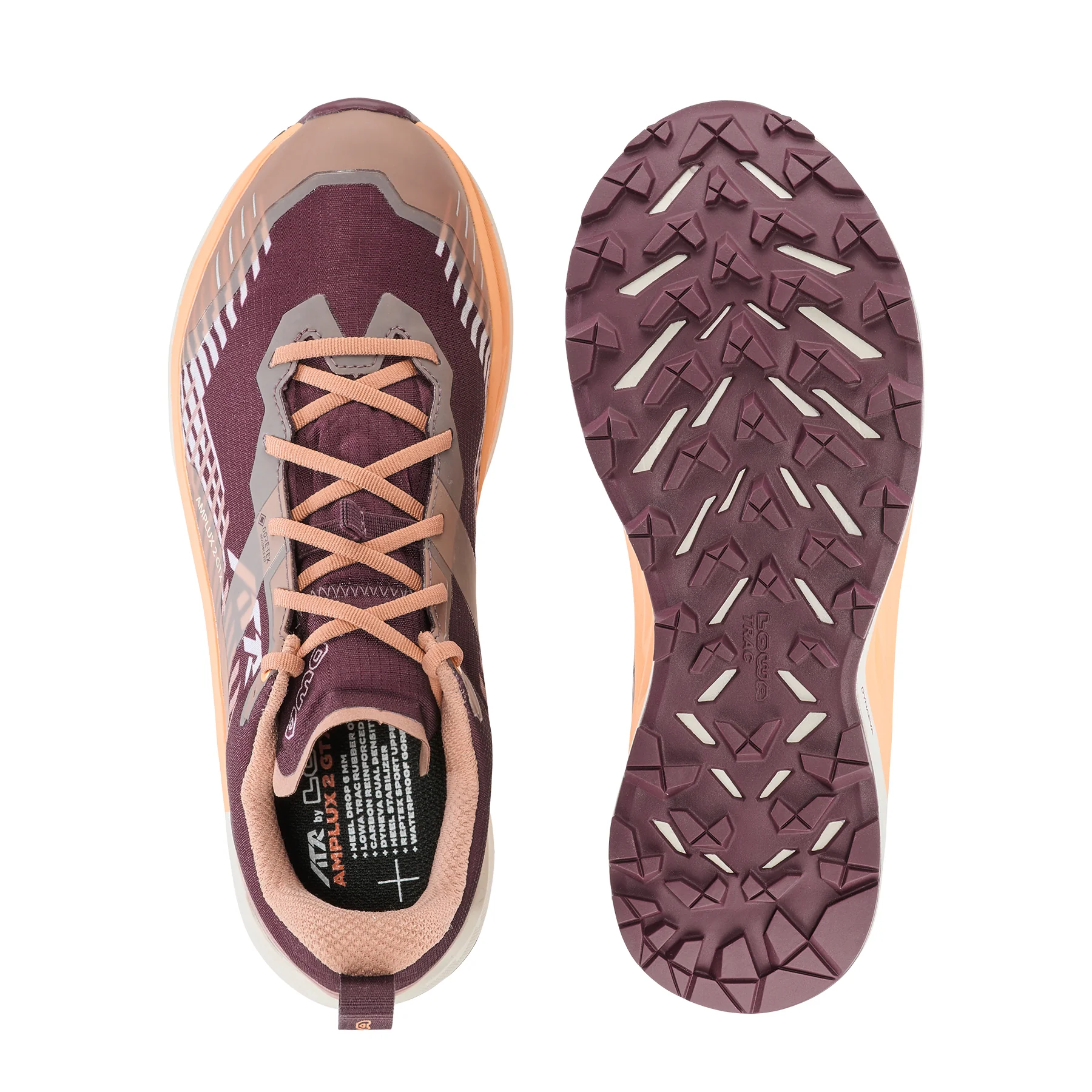 AMPLUX 2 GTX WS - BURGUNDY/CLAY - Image 5