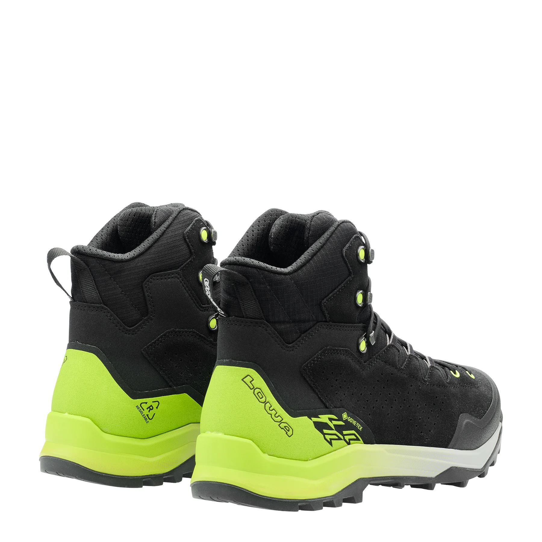 LOWA EXPLORER GTX MID - BLACK/LIME - Image 3