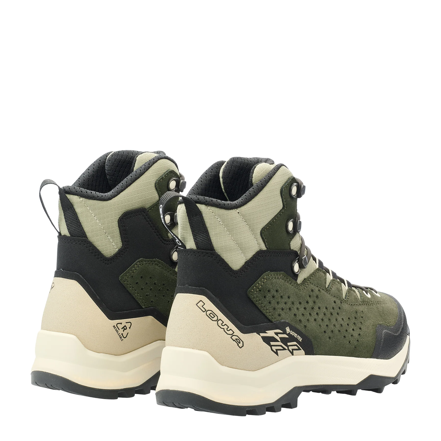 LOWA EXPLORER GTX MID WS - DARK GREEN/PANNA - Image 3